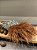 CLUTCH PLUMAS CRISTAL - MARROM - Imagem 3