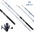 Kit Vara Max bull 1,65m 20lb e Molinete Deyu – Harpoon LX4000 - Imagem 1