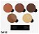 (6 UNIDADES ) INDICE TOKYO - GLAM EYES COLLECTION - DAY - PALETA DE SOMBRAS 5 CORES - Imagem 6