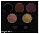 (6 UNIDADES ) INDICE TOKYO - GLAM EYES COLLECTION - NIGHT - PALETA DE SOMBRAS 5 CORES - Imagem 4