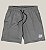 Kit 2 Bermudas Academia Corrida Masculina Elastano Premium Tactel WSS Brasil Run Minimalist Cinza e Azul - Imagem 2