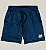 Kit 2 Bermudas Academia Corrida Masculina Elastano Premium Tactel WSS Brasil Run Minimalist Cinza e Azul - Imagem 3