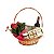 Cesta Com Vinho e Arranjo Floral - Modelo Sabor Florido - Imagem 1