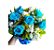 Buquê de Rosas Azuis - Modelo Eterno Azul - Imagem 1