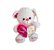 Urso de Pelúcia com Coração Love You  25cm - Imagem 1