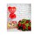 Combo Você é Especial - Cesta com Chocolates + Buquê de Rosas Vermelhas - Imagem 1
