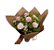 Buquê Rosas Cor Rosa (Vânia)  Modelo Master Francês - Imagem 1