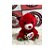 Urso de Pelúcia na cor Vermelha - Imagem 1