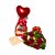 Combo Sweet Love Premium Cesta + Buquê + Cartão - Imagem 1
