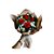 Buquê de Rosas Vermelhas - Modela Quarteto Pop Francês - Imagem 1