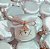 Lembrancinha para Casamento (Tecido & Pingente) -40ml (10 unid.) - Imagem 1