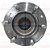 Cubo Roda Dianteiro S10 Trailblazer 2017/ Com Abs 4x2 - Imagem 2