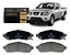 Pastilha Freio Dianteira Frontier Pathfinder Xterra Ceramica - Imagem 1