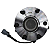 Cubo Roda Dianteira Frontier 2.5 4x2 2008 a 2014 - Imagem 3