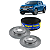 Par Disco Freio Ventilado Dianteiro Amarok 3.0 16V 2018 a 2022 - Imagem 1