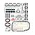 Junta Motor Pajero 3.2 16V Turbo Diesel 2001/ Com Retentor - Imagem 1