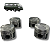Pistão Std H1 H100 Diesel 1998 1999 2000 2001 2002 A 2006 - Imagem 1
