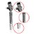 Bico Injetor Hilux Sw4 2.8 204cv 2020 A 2023 236700E060 - Imagem 2