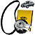 Kit Correia Dentada March 206 Twingo 1.0 1.2 16V 1994/2018 - Imagem 1