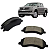 Pastilha Freio Dianteiro Cerâmica Amarok Transit 2008/2021 - Imagem 3