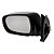 Retrovisor Esquerdo Cromado Hilux Sw4 2005/2015 - Imagem 1