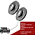 Par Disco Freio Ventilado Dianteiro Hilux Sw4 2002 Ate 2015 - Imagem 6