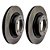 Par Disco Freio Ventilado Dianteiro Hilux Sw4 2016/2021 - Imagem 2