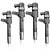 Kit 4 Bico Injetor S10 Blazer Frontier Xterra 2.8 Mwm 0445110231 - Imagem 1