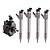 Kit 4 Injetores Bomba Alta F350 F4000 Cummins 2.8 2013/2018 - Imagem 1