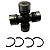 Cruzeta Cardan Mitsubishi L200 Outdoor Pajero 2006 A 2014 - Imagem 3