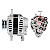 Alternador 125a Pajero Full 3.2 16v Diesel 4m41 2000 A 2006 - Imagem 3