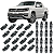 Kit 16 Balancim Com Tucho de Válvula Amarok 2.0 16V 2010 a 2017 - Imagem 8