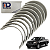 Bronzina Mancal 0.50mm Nissan Frontier 2.5 16V 2009 a 2012 - Imagem 1