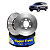 Par Disco Freio Dianteiro S10 Blazer 1995 A 1997 Com Cubo - Imagem 1