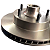Par Disco Freio Diant Ventilado C/Cubo F1000 1982 A 1992 - Imagem 2
