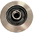 Par Disco Freio Diant Ventilado C/Cubo F1000 1982 A 1992 - Imagem 6