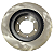 Par Disco Freio Ventilado Dianteiro Hilux Sw4 2016 A 2020 - Imagem 5