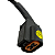 Sensor ABS L200 Triton Traseiro Lado Direito 2000 A 2023 - Imagem 2