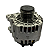 Alternador Amarok 3.0 V6 2017 2018 A 2022 180a 6 Estrias - Imagem 3