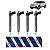 Kit 4 Bico Injetor Evoque Discovery Freelander 2010 A 2016 - Imagem 1