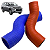 Par Mangueira Intercooler Triton Pajero 2.4 16v 2017a2022 - Imagem 1