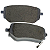 PASTILHA FREIO TRASEIRA CERÃMICA FRONTIER 2023a2026 - Imagem 3