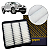 Filtro ar L200 Triton 2.4 3.5 V6 Pajero Dakar 3.2 V6 - Imagem 1
