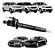 Kit 6 bicos injetores Discovery Range Rover XF XJ 3.0 V6 - Imagem 2