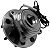 Cubo roda dianteira Dodge Ram 2500 4x4 2012 a 2026 - Imagem 2