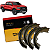 Jogo sapata freio traseiro Dodge Ram 1500 5.7 2008 a 2026 - Imagem 1