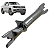 Regulador freio tras. direito Amarok 2010 a 2026 completo - Imagem 1