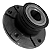 Cubo roda traseiro c/ rolamento Fiat Toro 4x2 2016 a 2023 - Imagem 3