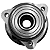 Cubo Roda Dianteiro C/ Rol S/abs Ranger 2.3 2.8 3.0 V6 97/12 - Imagem 2