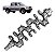 Virabrequim Hilux SW4 Land Cruiser 3.0 8V 1996 a 2009 - Imagem 1